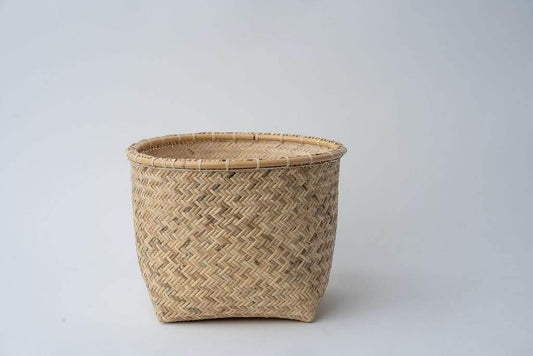 Gathered — Handwoven Rattan Storage Basket