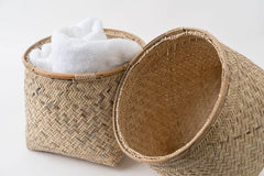 Gathered — Handwoven Rattan Storage Basket