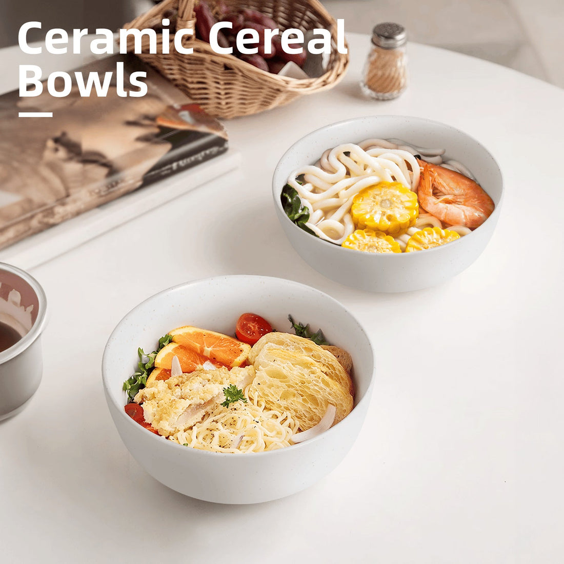 Daily Bowl — Ceramic Set of Four for Everyday Meals