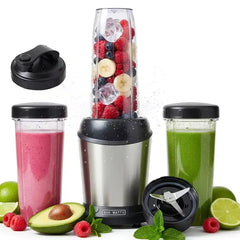 Morning Pour — Countertop Blender with Travel Cup