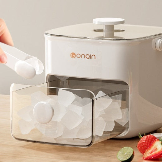 Quiet Cubes — Countertop Ice Maker in Milky White