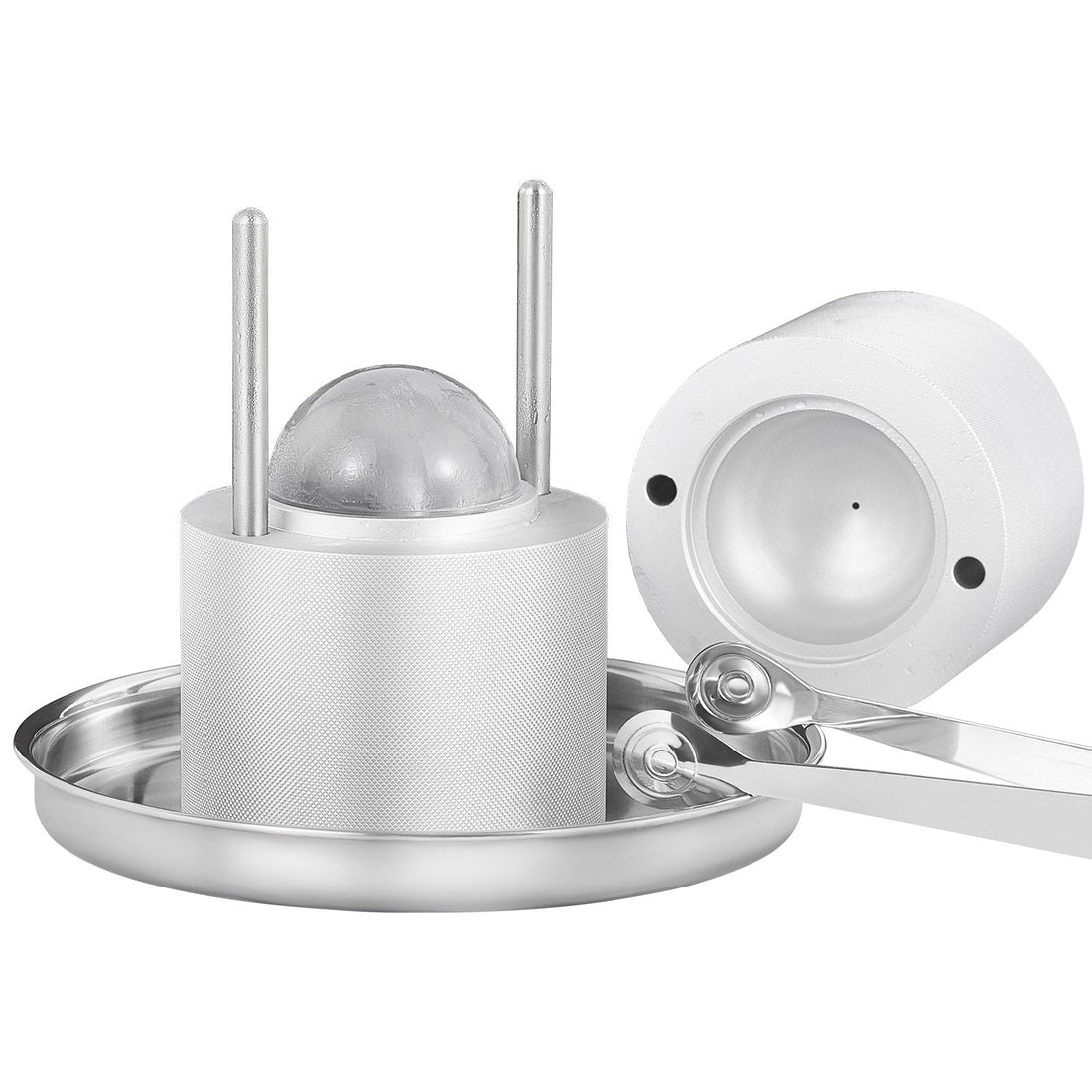 Sphere Press — Aircraft-Aluminum Ice Ball Maker