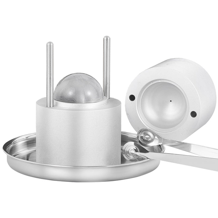 Sphere Press — Aircraft-Aluminum Ice Ball Maker