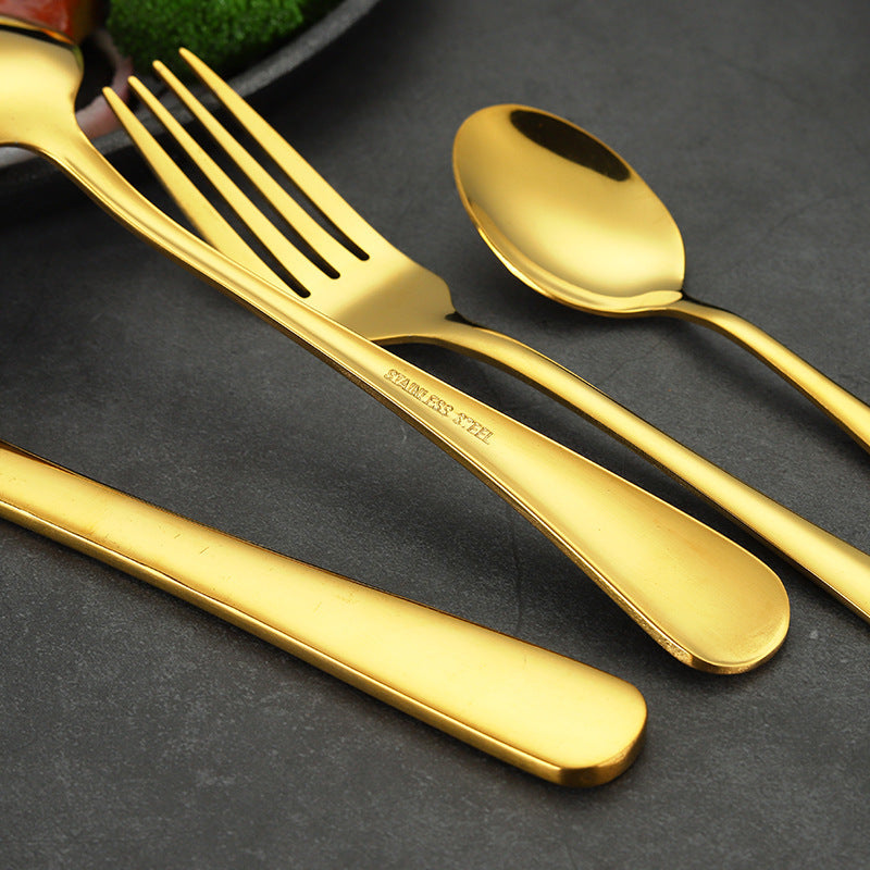The Everyday Set — 24-Piece Stainless Steel Flatware