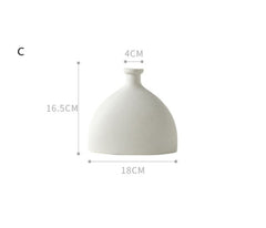 Quiet Form — Sculptural Nordic Ceramic Vase