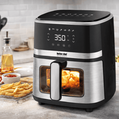 Crisp Hour — 5L Digital Air Fryer with Viewing Window