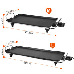 Table Grill — Electric Griddle for Indoor & Outdoor Cooking