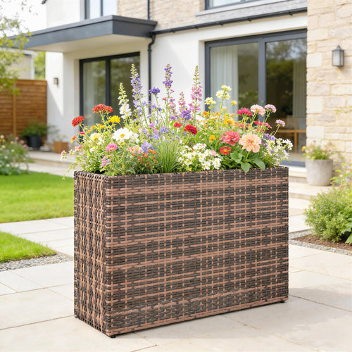 The Standing Garden Planter — Raised, Brown, 22.8" H