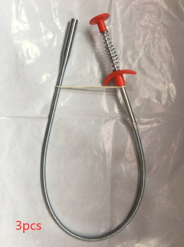Drain Spring — Flexible Pipe & Sink Clog Remover