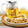 Slow Pour — Borosilicate Glass Teapot with Infuser