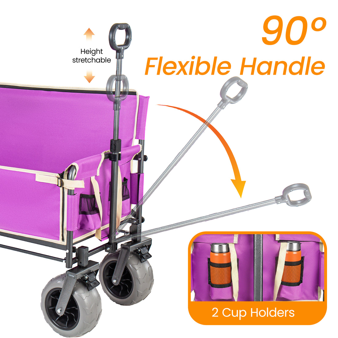 Field Day — 3-in-1 Folding Wagon with Bench & Table