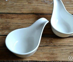 Little Ritual — Porcelain Snack Dish with Handle