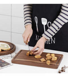 Board & Tray — Black Walnut Cutting Board