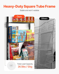 Tucked Away — 8-Tier Over-the-Door Pantry Rack