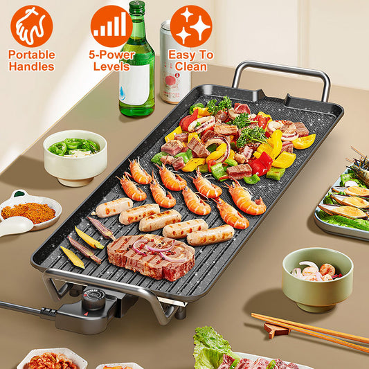 Table Grill — Electric Griddle for Indoor & Outdoor Cooking