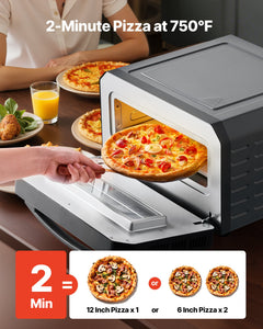 Stonefire — 12-Inch Electric Pizza Oven with Stone
