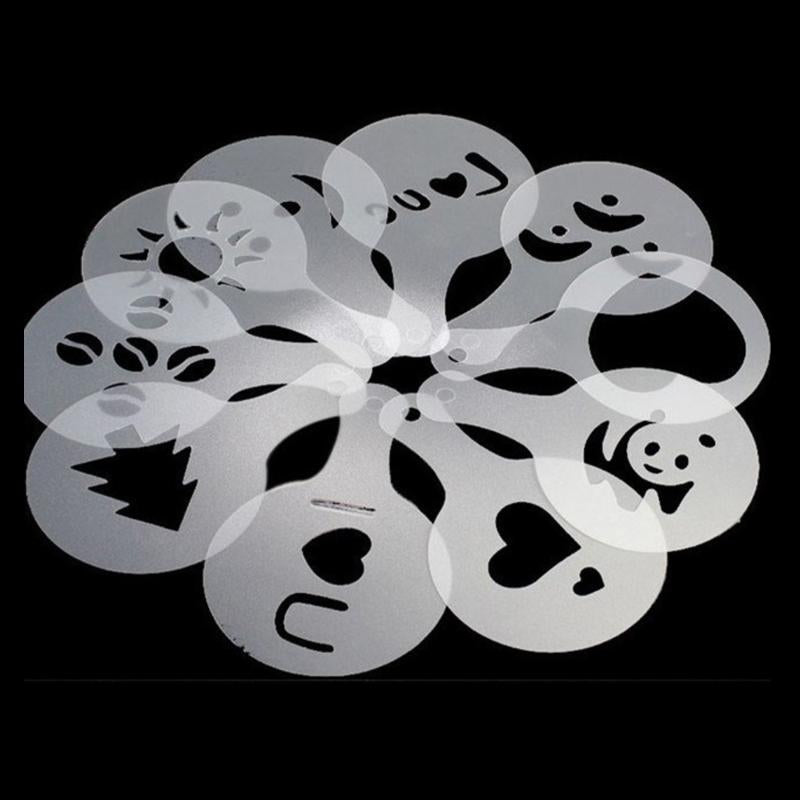 Barista at Home — Latte Art Stencil Set