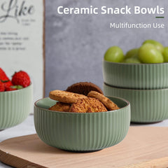 Everyday Bowls — Ceramic Set for Cereal, Salad & Pasta