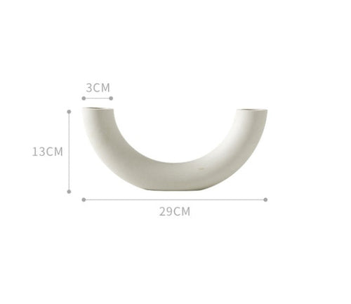 Quiet Form — Sculptural Nordic Ceramic Vase