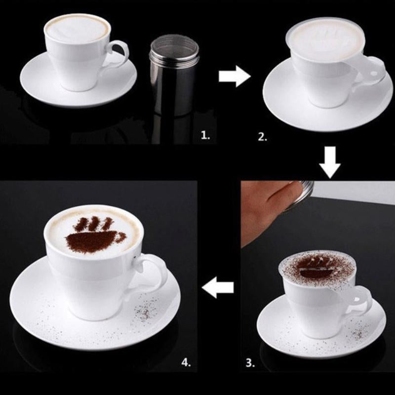Barista at Home — Latte Art Stencil Set