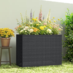 Garden Box — Tall Woven Planter with Liner