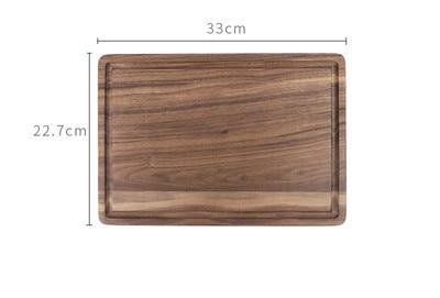 Board & Tray — Black Walnut Cutting Board