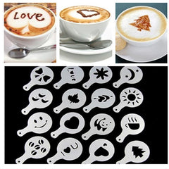 Barista at Home — Latte Art Stencil Set