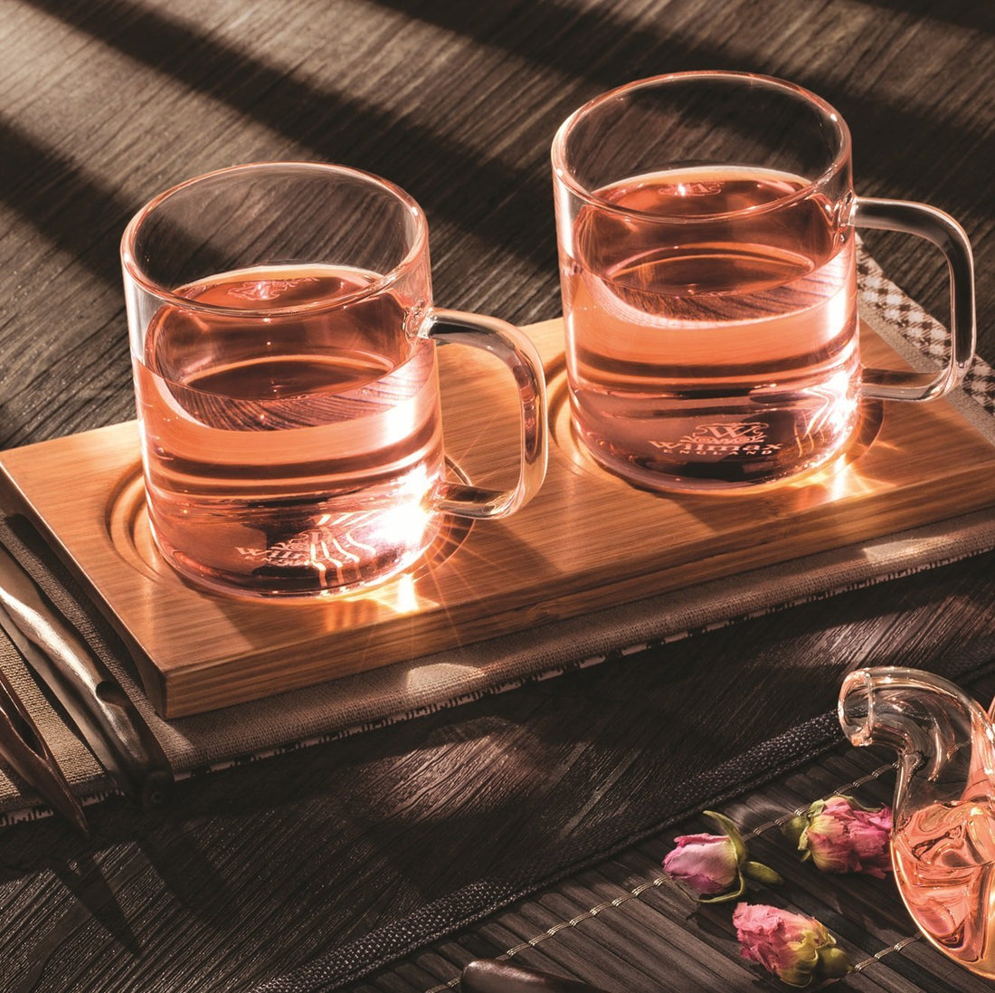 Thermo Cup — Double-Wall Borosilicate Glass, 8 oz