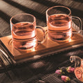 Thermo Cup — Double-Wall Borosilicate Glass, 8 oz