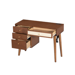 Slow Mornings — Bohemian Walnut Vanity & Stool