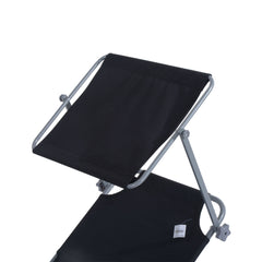 Sun Hours — Folding Chaise Lounger with Shade