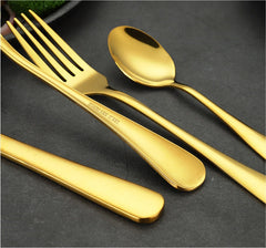 The Everyday Set — 24-Piece Stainless Steel Flatware