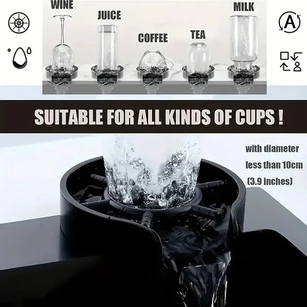 Sink Sidekick — Automatic Cup Rinser for Your Kitchen