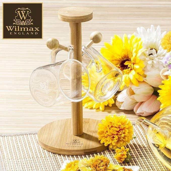 Mug Tree — Bamboo Countertop Cup Stand