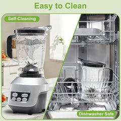Morning Pour — Countertop Blender with Travel Cup