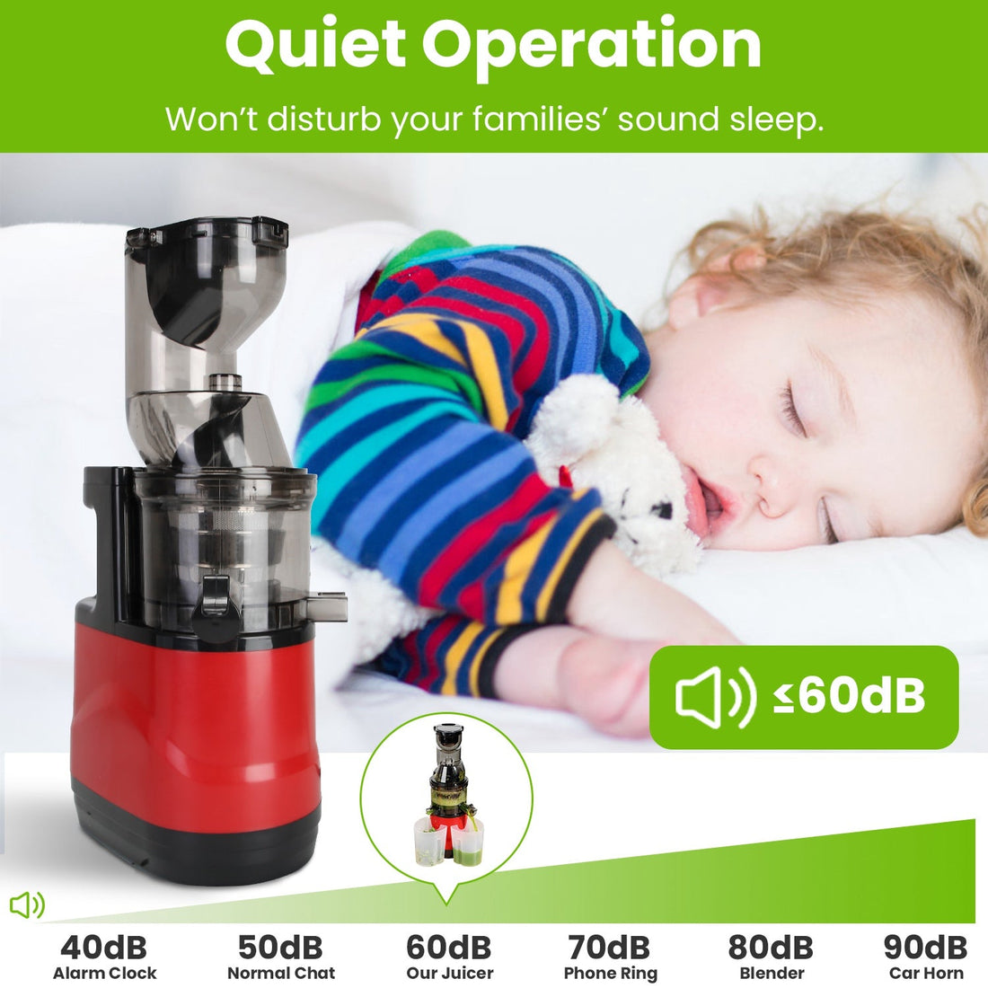 Morning Press — Slow Cold-Press Juicer