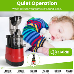 Morning Press — Slow Cold-Press Juicer