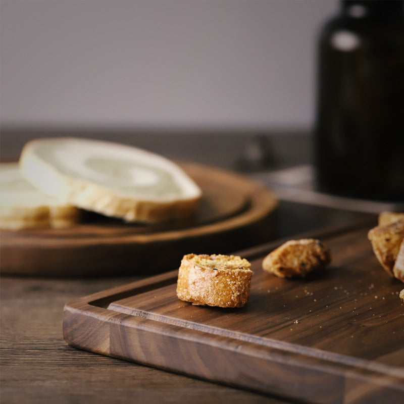 Board & Tray — Black Walnut Cutting Board