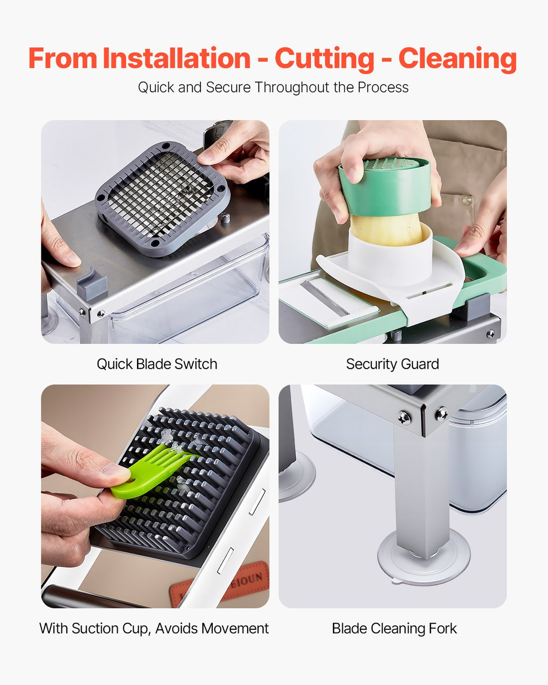 Prep Hub — All-in-One Mandoline & Veggie Chopper