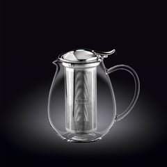 Slow Pour — Borosilicate Glass Teapot with Infuser
