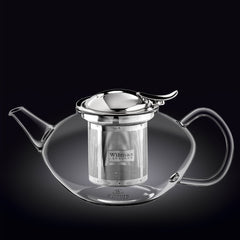 Slow Pour — Borosilicate Glass Teapot with Infuser