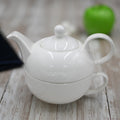 Slow Brew — Stacking Porcelain Teapot & Cup Set