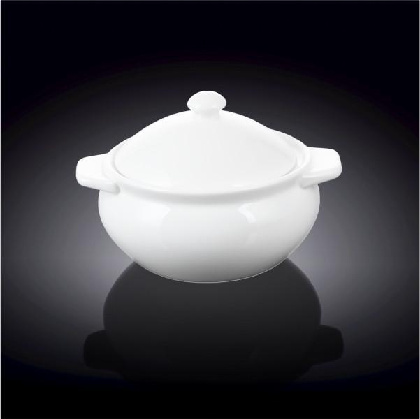 Sunday Roast — White Porcelain Baking Pot, 19 oz
