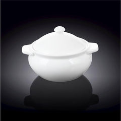 Sunday Roast — White Porcelain Baking Pot, 19 oz