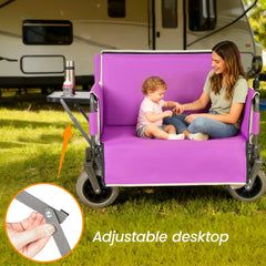 Field Day — 3-in-1 Folding Wagon with Bench & Table