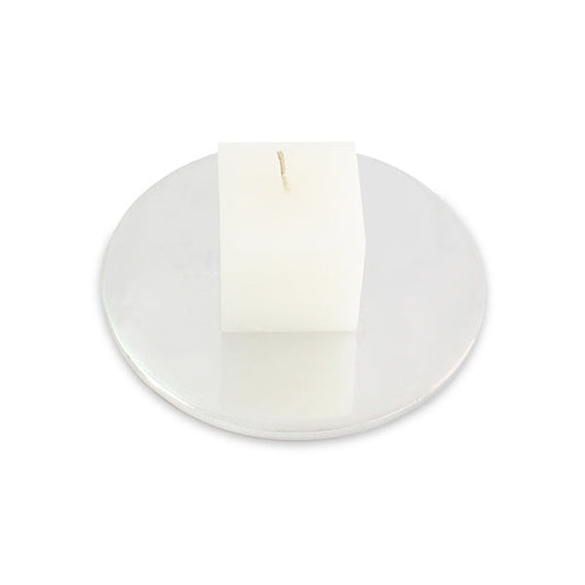 Halo Disc — Recycled Aluminum Candle Holder & Coaster