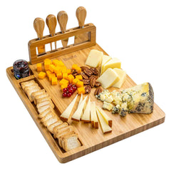 The Gathering Board — Bamboo Cheese & Knife Set