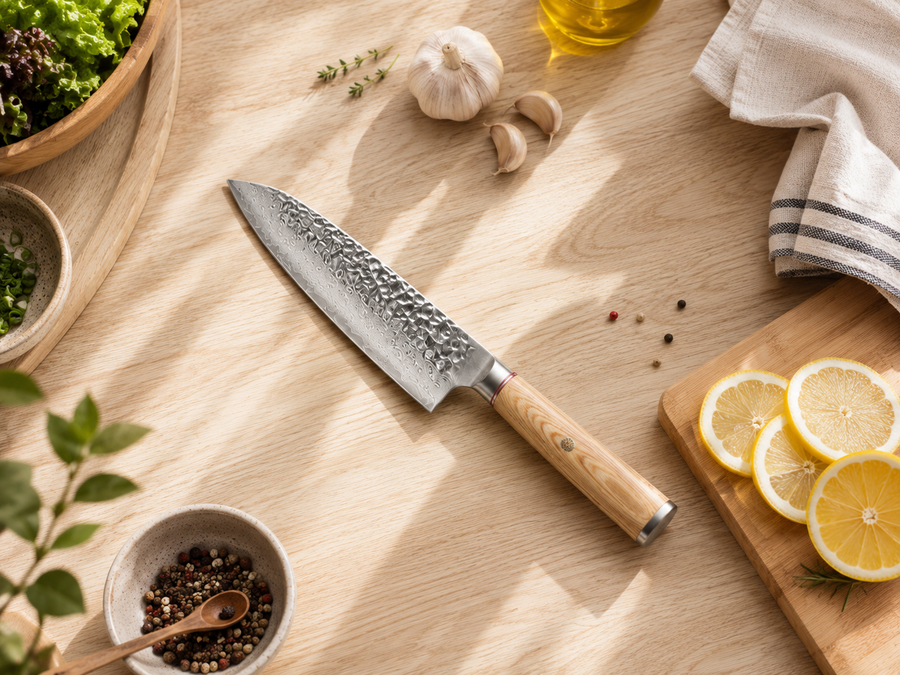 Heirloom Blade — Damascus Kitchen Knife