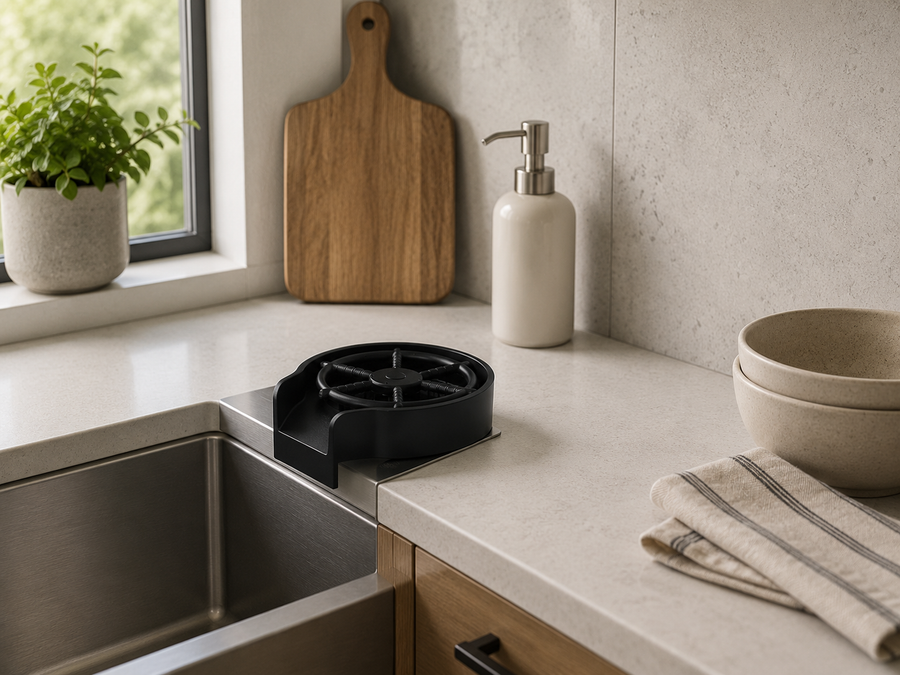 Sink Sidekick Cup Rinser — Automatic, Hands-Free