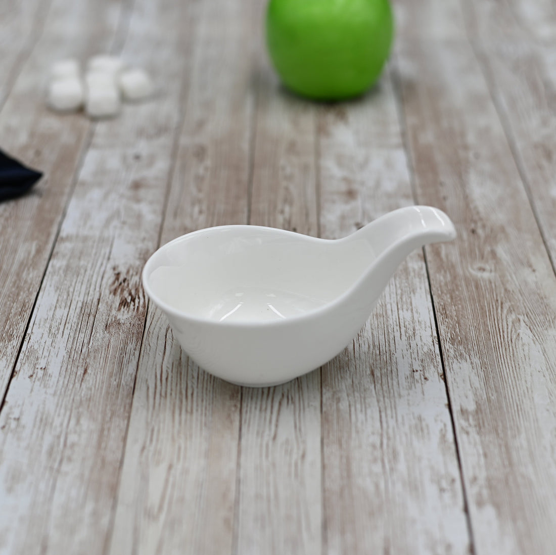 Little Ritual — Porcelain Snack Dish with Handle